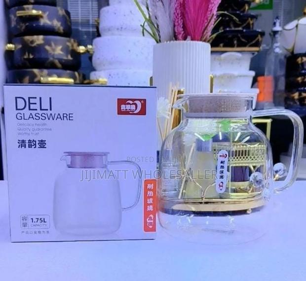 *1.75ltrs Borosilicate Tea Pot