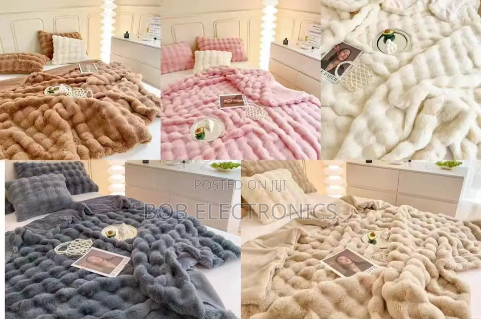 Bubble Queen Size Blanket