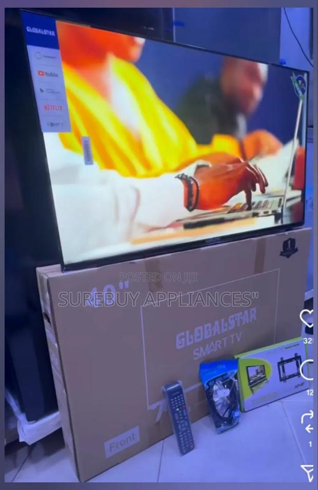 Globalstar 40"Inch Bluetooth Enabled Smart Android Tv Netflix - main view