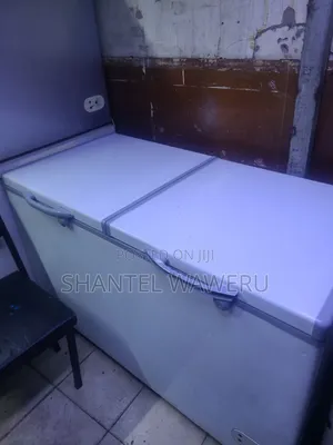 White Chest Freezer 2 Door