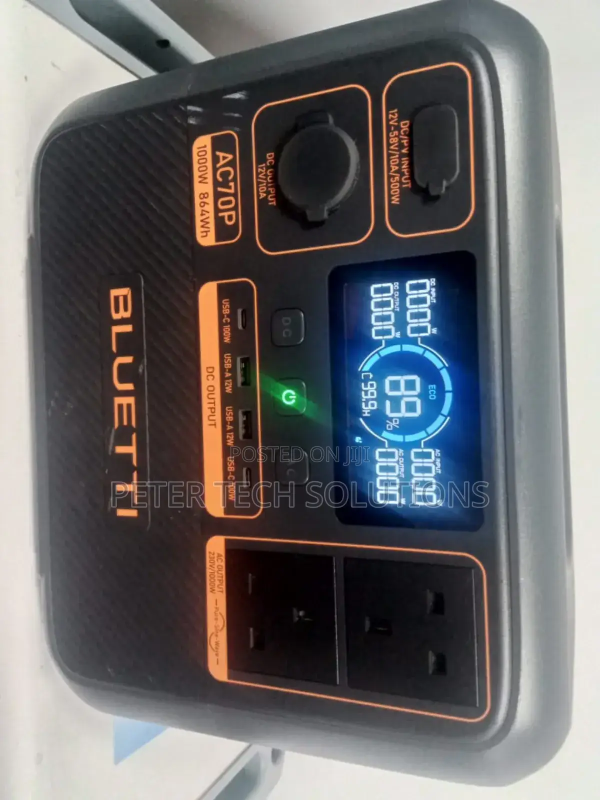 Bluetti Ac70p Portable Power Station | 1000w 864wh