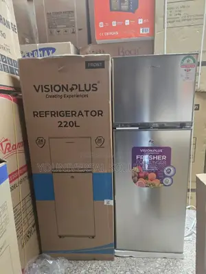 Vision 220 Litres Double Door Refrigerator