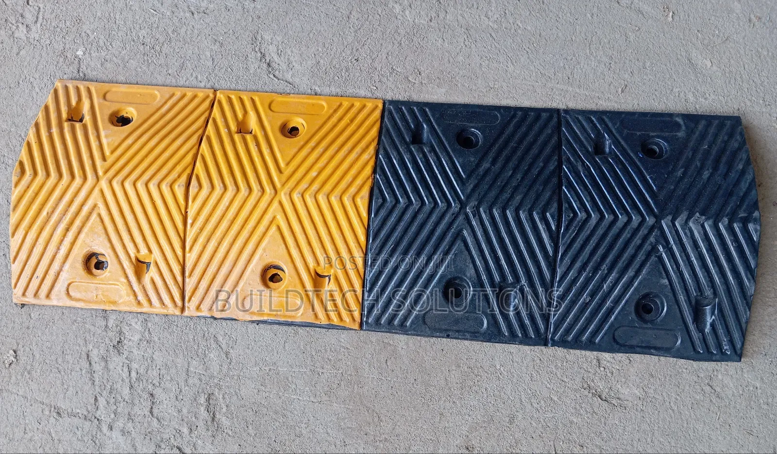 Parking Lot Speed Bumps – Tough Reliable