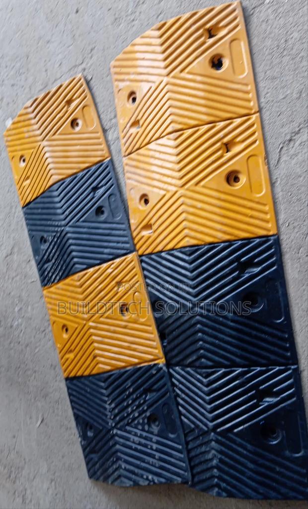 Portable Rubber Speed Bumps - main view