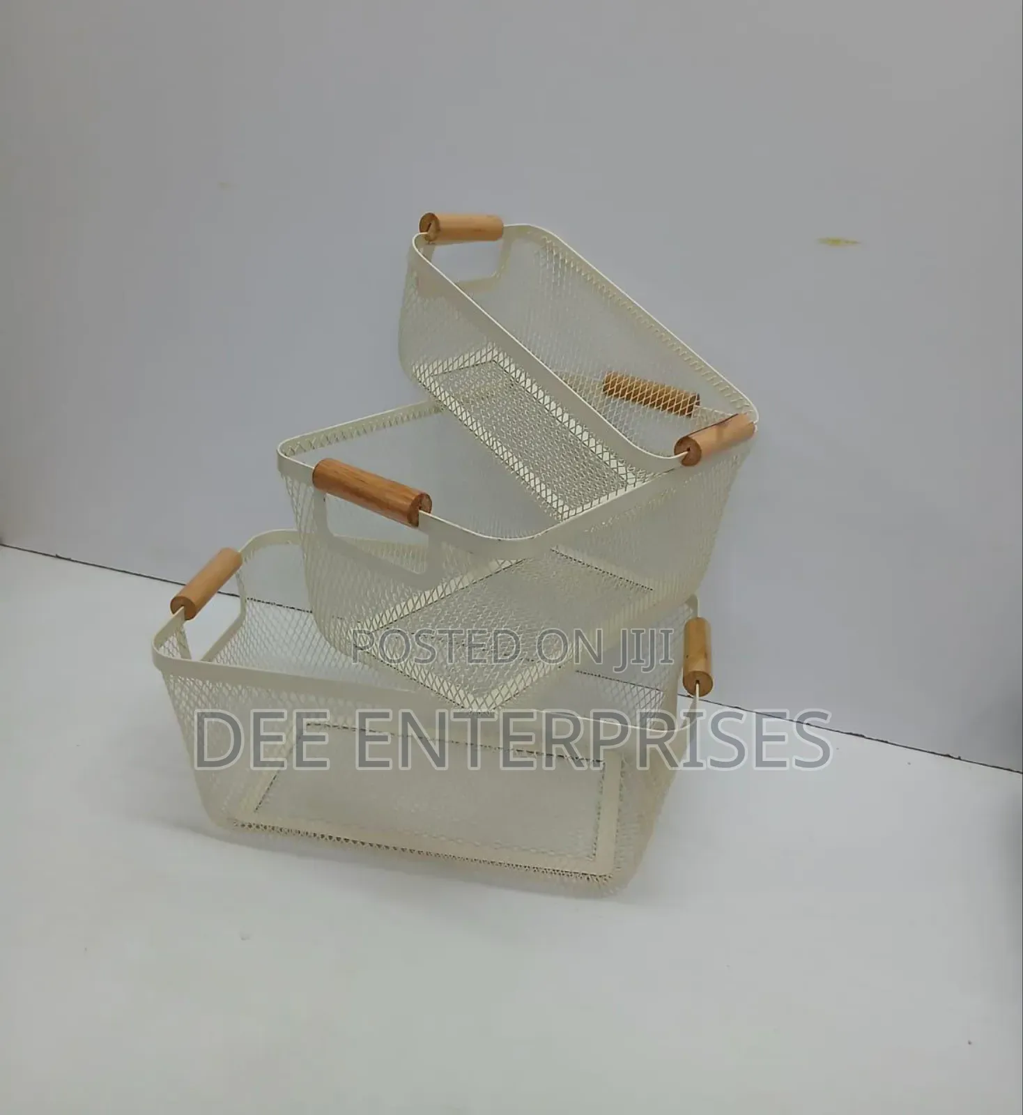 3pcs Storage Organizers/Fruit Storage Baskets