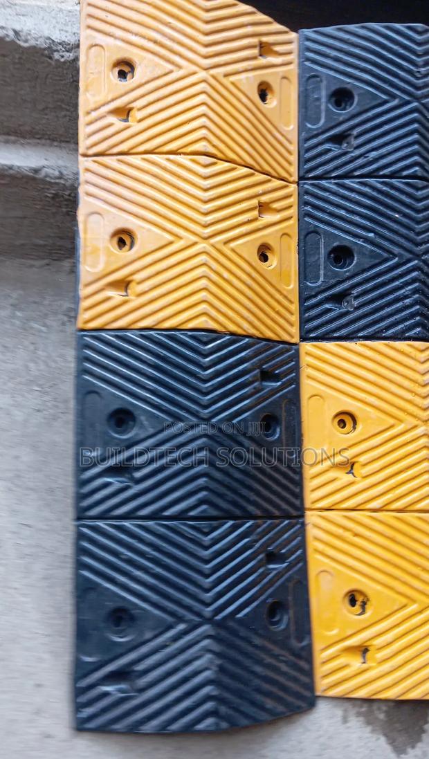 Easy Install Rubber Speed Bumps - thumbnail 2