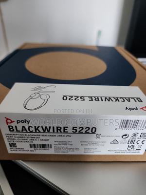 Poly Blackwire 5220 Stereo Usba Wired Headset Bulk Headphone - thumbnail 2