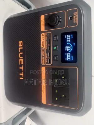 Bluetti Ac180p Solar Portable Power Station 1,800w 1,440wh