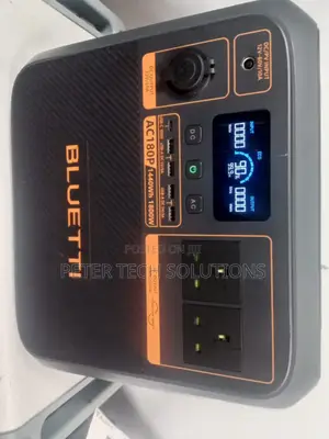 Bluetti Ac180p Solar Portable Power Station 1,800w 1,440wh