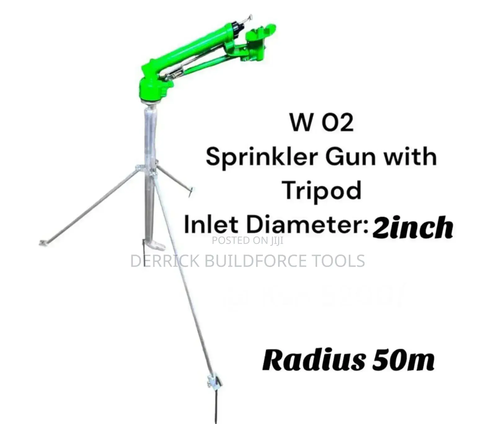 2" Sprinkler Gun With Tripod
