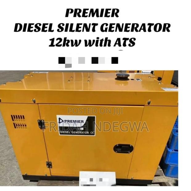 Premier Diesel Silent Generator 9.5kw With Ats Switch - main view