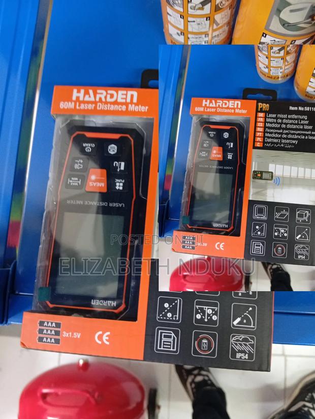 Laser Distance Meter Readings 60m - main view