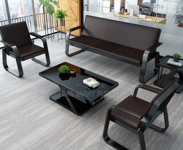 Office Sofa: Best Smart Black Office Sofa - thumbnail 6