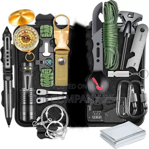 Quality Hiking Outdoor Survivor Kits Available - main view