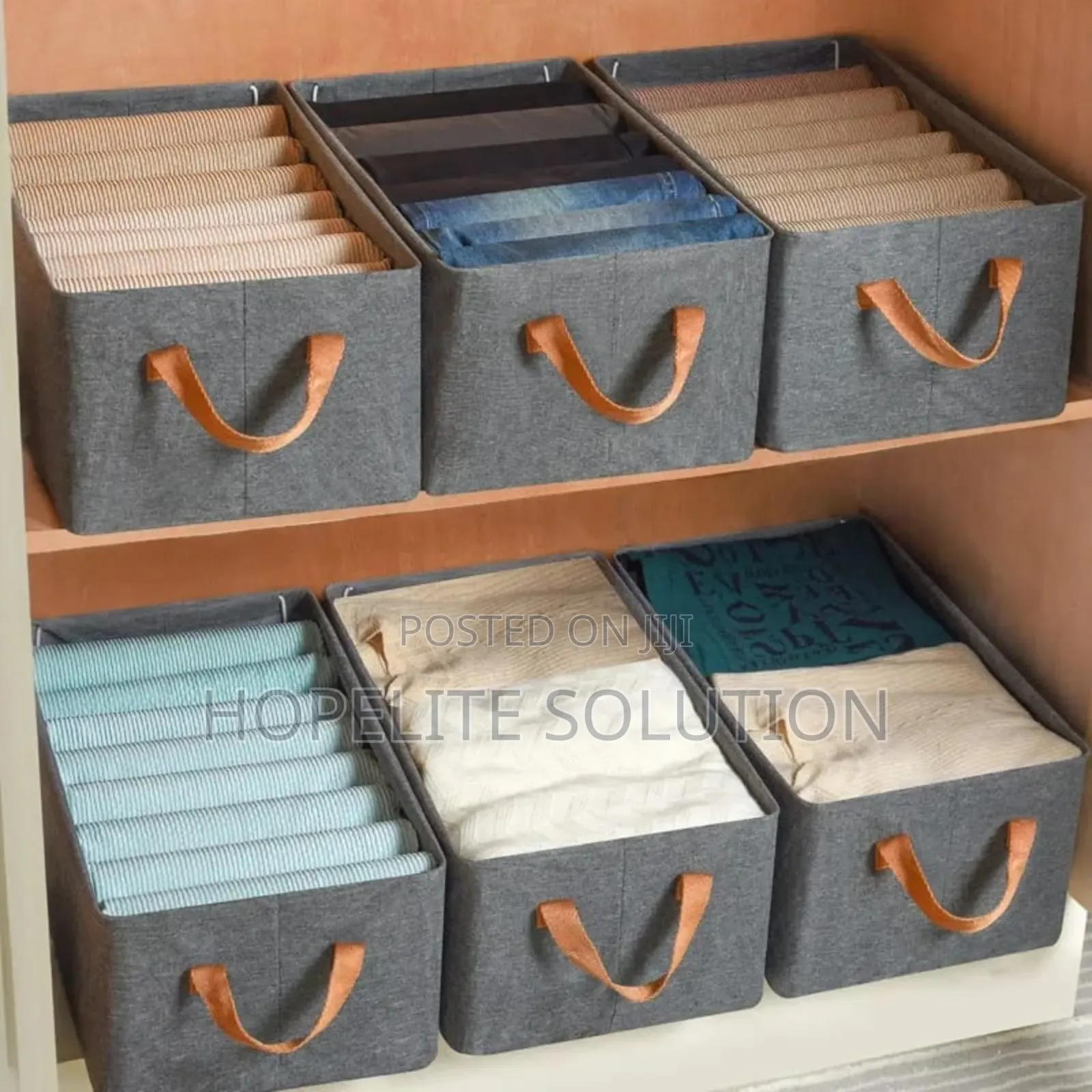 Hard Fabric Closet Organizer