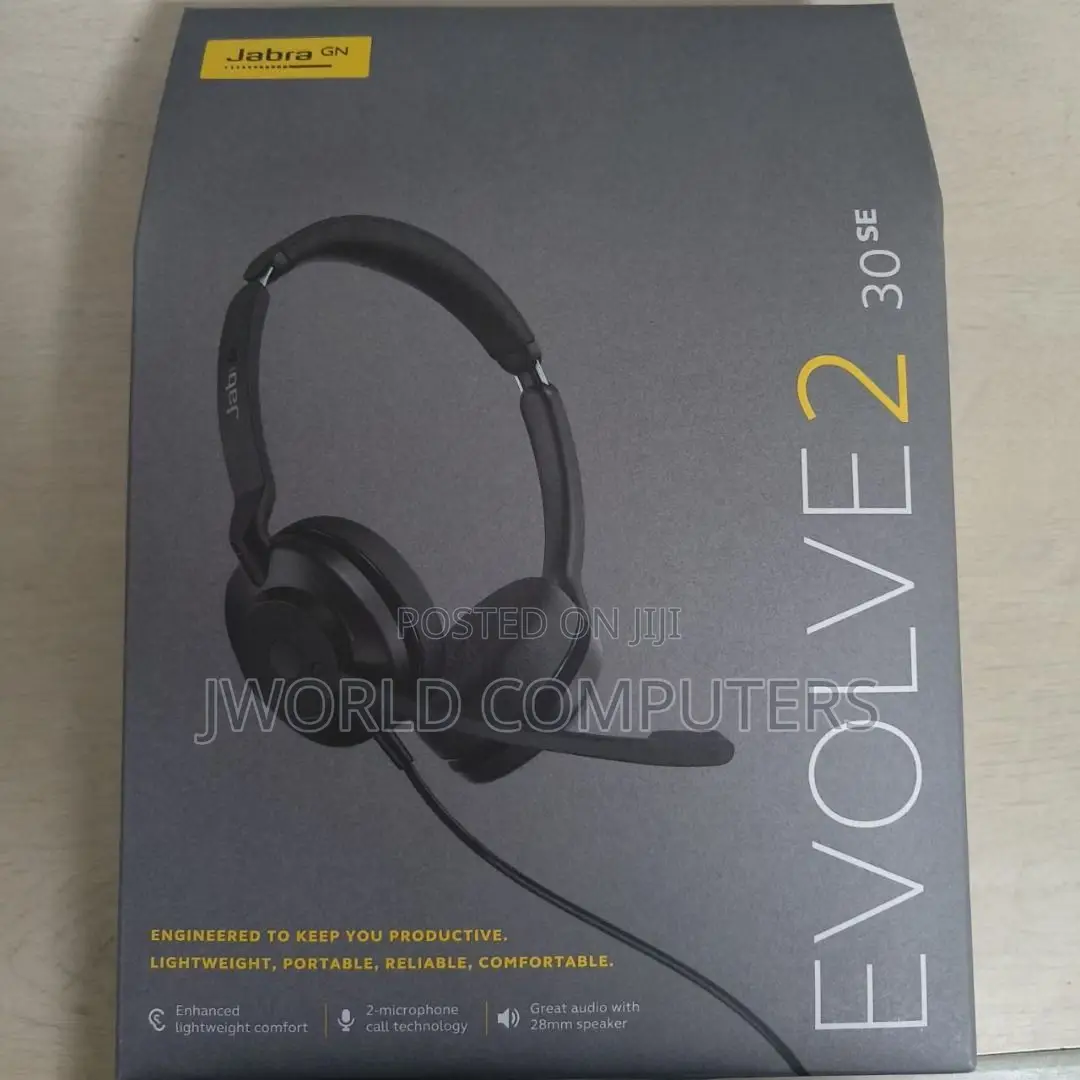Jabra Evolve 2 30 Se Wired Headphone