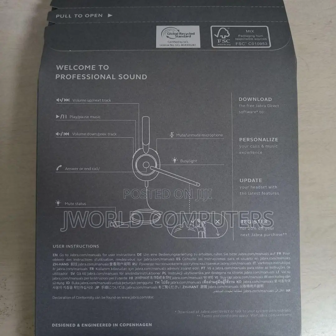 Jabra Evolve 2 30 Se Wired Headphone