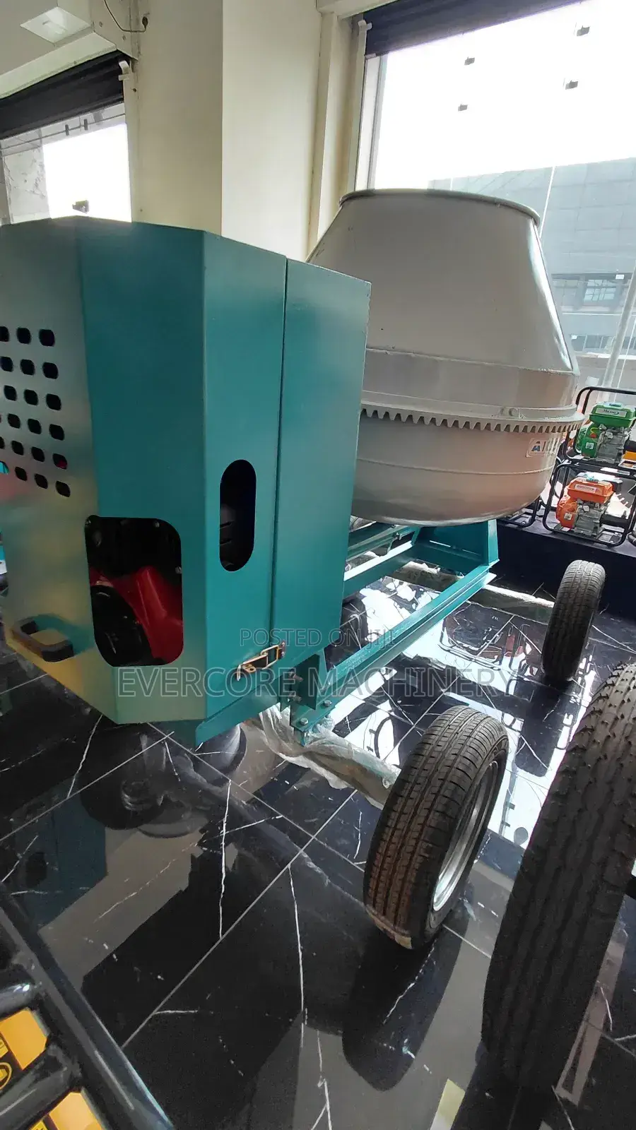 Aico Japan 500l Diesel Concrete Mixer Machine 10hp Engine