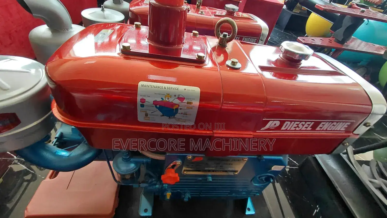 Jiadi 16hp Diesel Water-Cooled Engine.