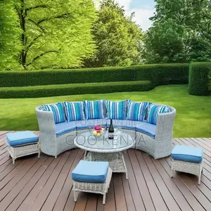 Outdoor Set; Modern Outdoor Woven Rattan Sofa