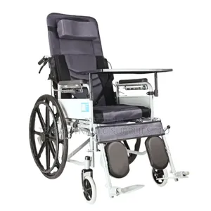Reclining High Back Wheelchair With Potty