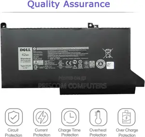 Dj1j0 Original Battery for Dell Latitude 7280 7290 7380 7390 E7280