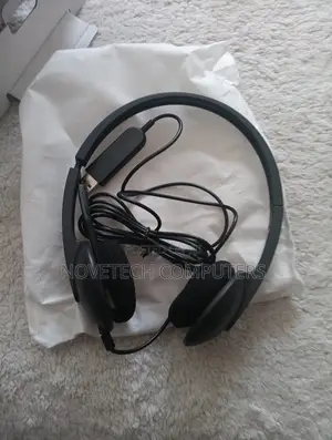 Logitech H340 Corded Headset Usb Black