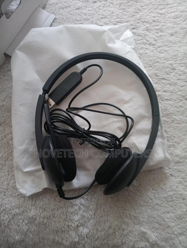 Logitech H340 Corded Headset Usb Black - thumbnail 3