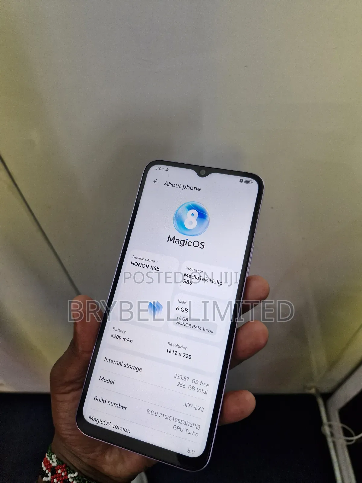 Honor X6b 128 GB Pink