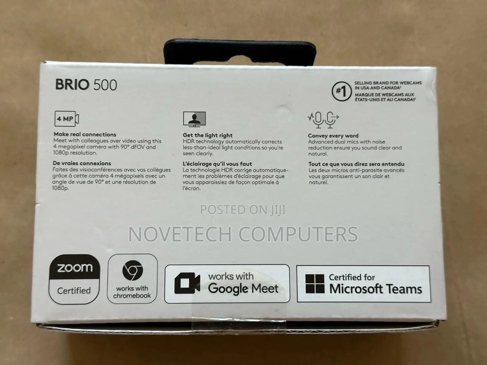 New Logitech Brio 500 Full Hd Webcam