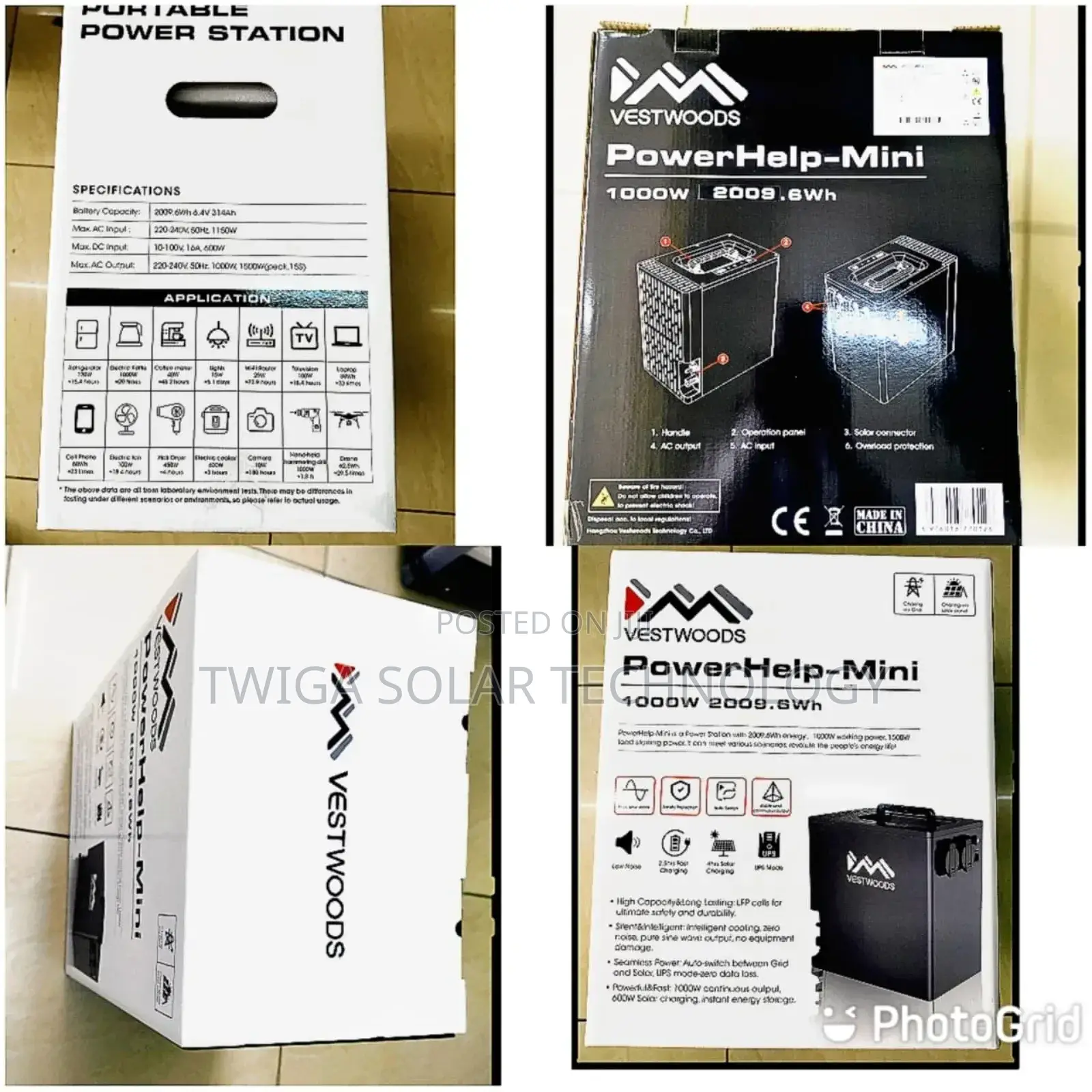 1000w Portable Solar System