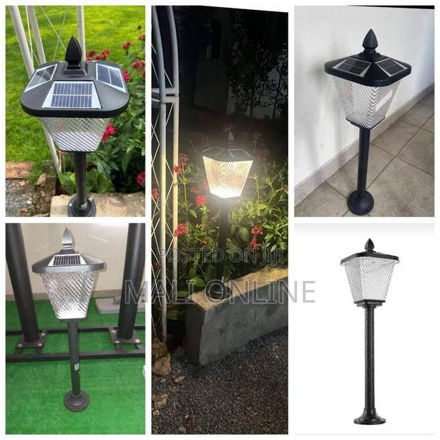 Waterproof Solar Post Light Outdoor Led Garden Lamp Ip65.