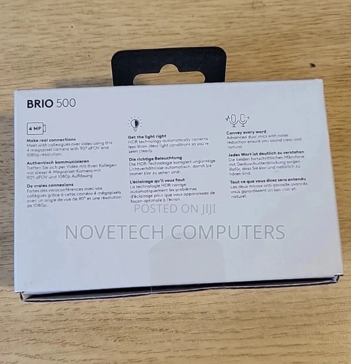 Brand New Logitech Brio 500 Full Hd Webcam - Graphite