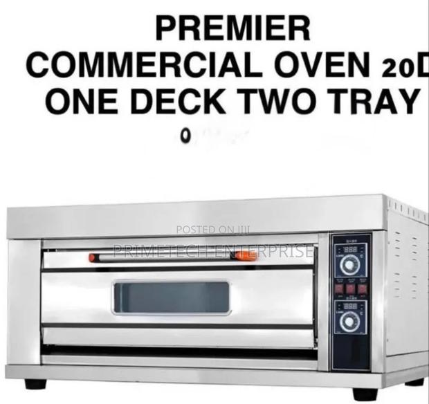 1deck 2tray Baking Oven - main view