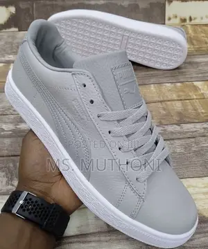 Puma Suede Lace Up Men Sneakers ( Black / Brown / Gray ) Sizes; 40-45