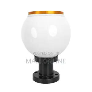 3w Solar Lamp Post Light Outdoor Waterproof Ip65 Led 165lm Abs Pillar.