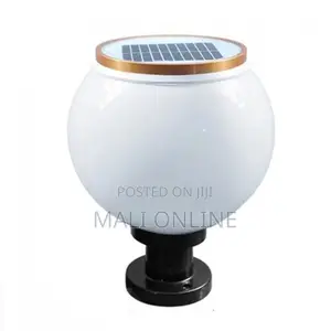 3w Solar Lamp Post Light Outdoor Waterproof Ip65 Led 165lm Abs Pillar.