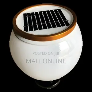 3w Solar Lamp Post Light Outdoor Waterproof Ip65 Led 165lm Abs Pillar.