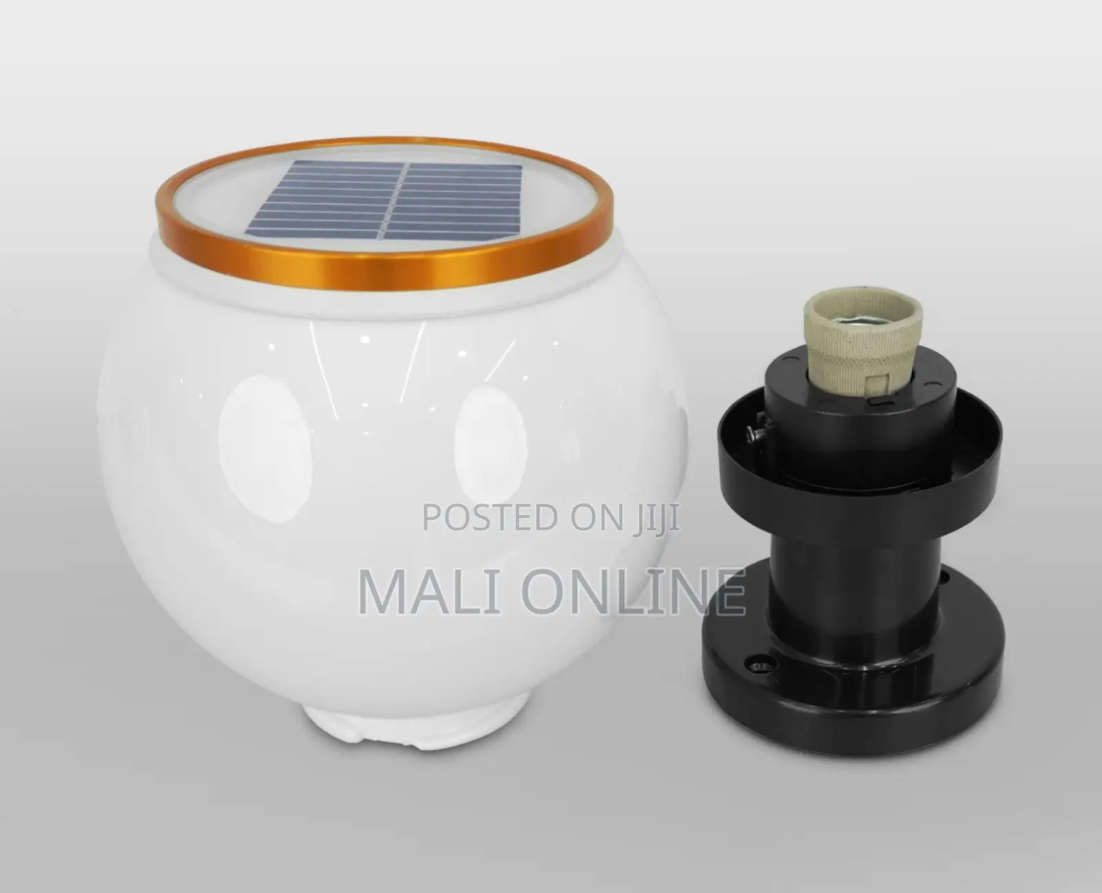 3w Solar Lamp Post Light Outdoor Waterproof Ip65 Led 165lm Abs Pillar.