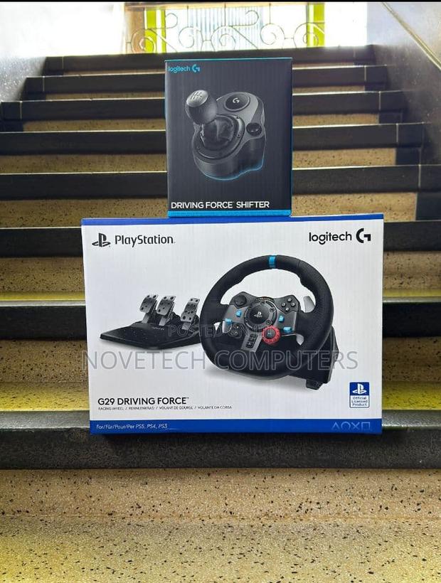 Genuine Logitech G29 Driving Force Racing Wheel+Driving Force Shifter