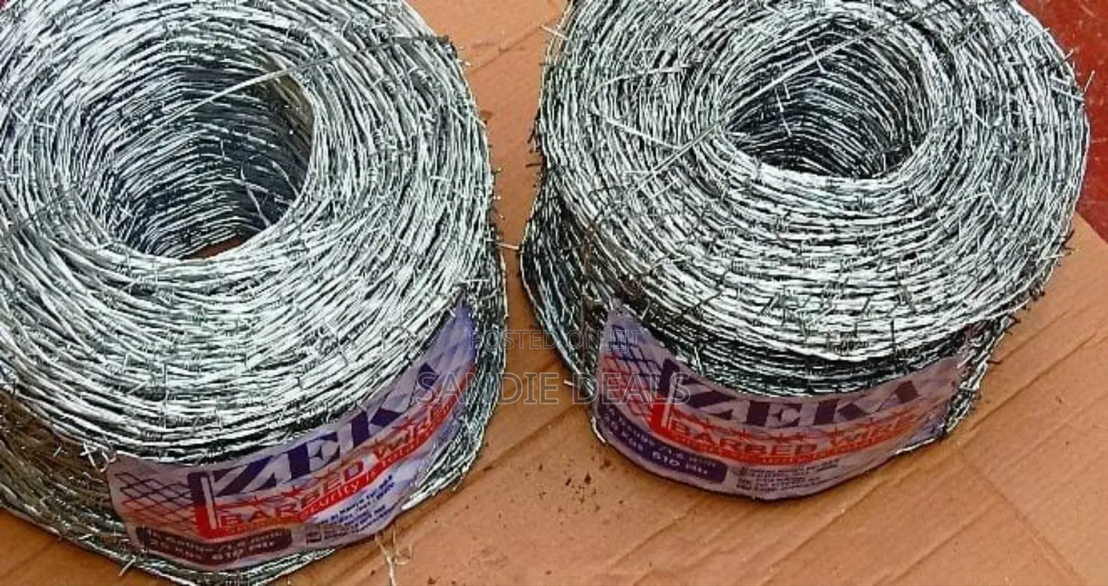 Spiked Barbed Wire