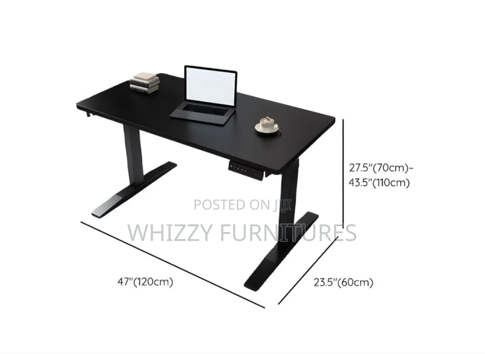 Height Adjastable Standing Desk(Black