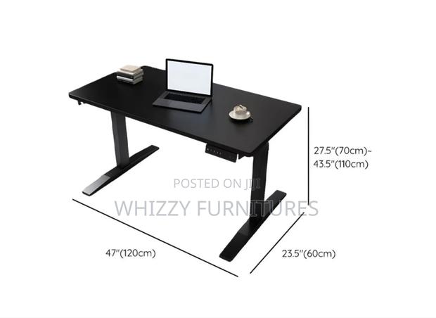 Height Adjastable Standing Desk(Black - thumbnail 3