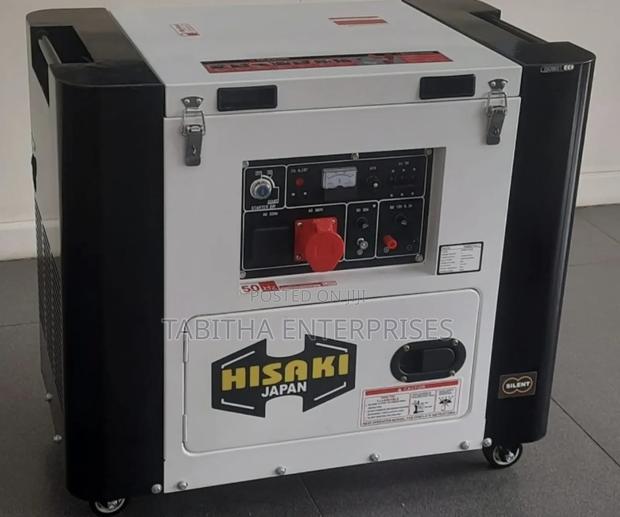 Hisaki 10kva Silent Generator. - main view