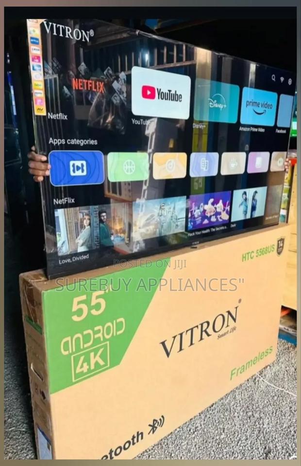 Vitron 55 Inch Smart Android Television - main view
