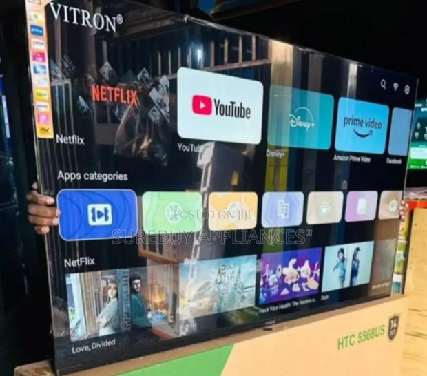 Vitron 55 Inch Smart Android Television - thumbnail 2