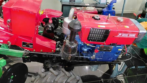 16hp Diesel Water-Cooled Walking Tractor With Disc Plough.