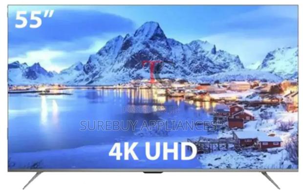 Vitron 55” Frameless Ultra Hd Android Tv, - thumbnail 2