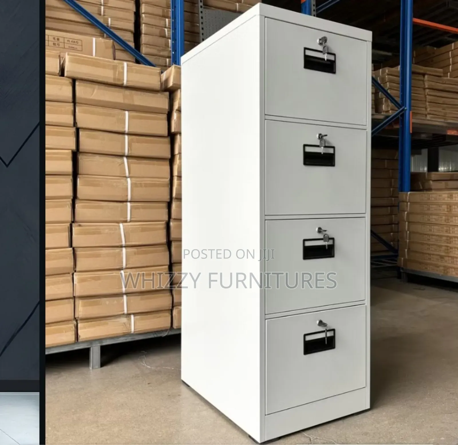 4 Drawer Storage Cabinet