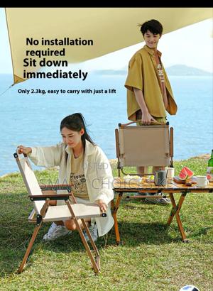 Custom Foldable Camping Chair With Armrest - main view